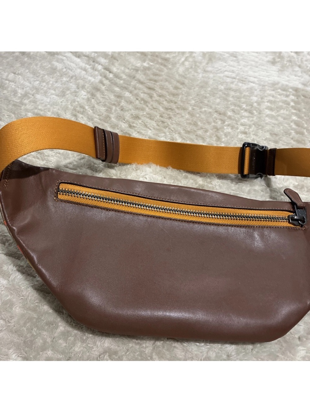 Coach Multicolor Signature Canvas Crossbody Belt Bag - Picture 6 of 7